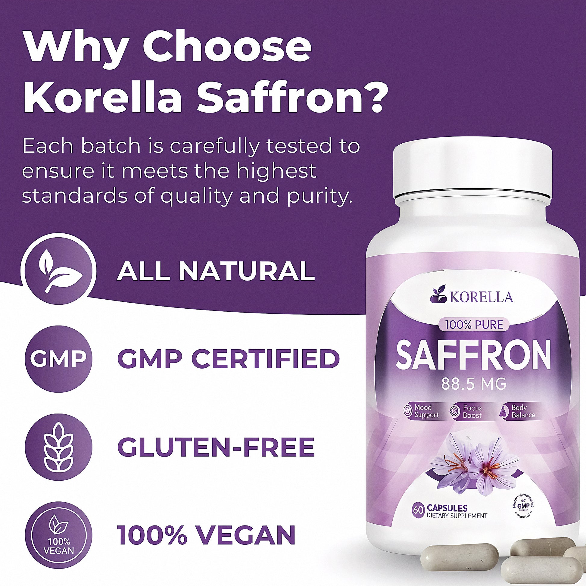 Why choose Korella Saffron